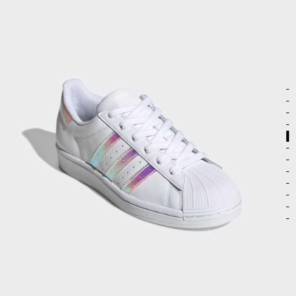 NWT ADIDAS superstar holographic shoes
